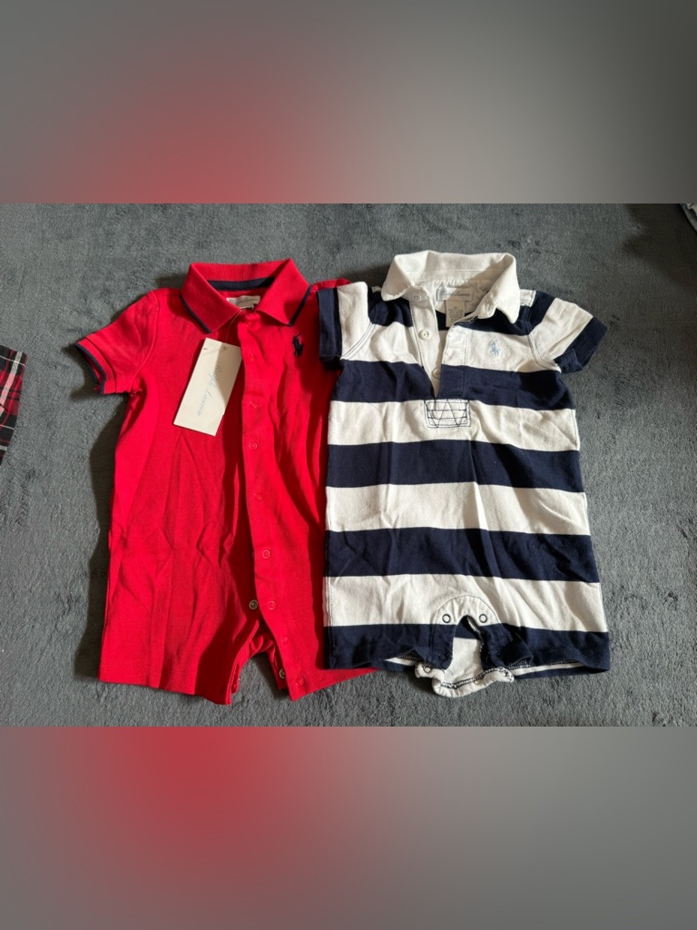 Ralph Lauren Polo Romper- 9 months